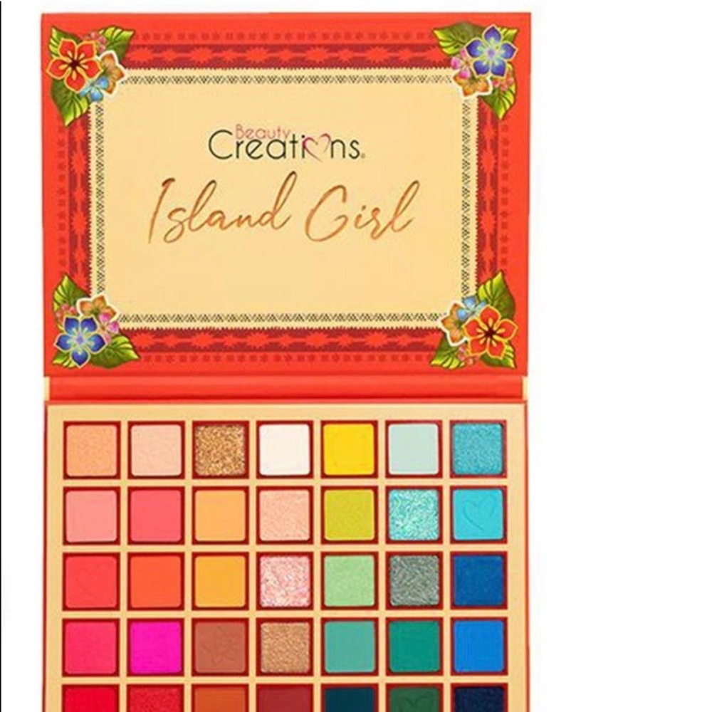 Island girl eyeshadow pallet